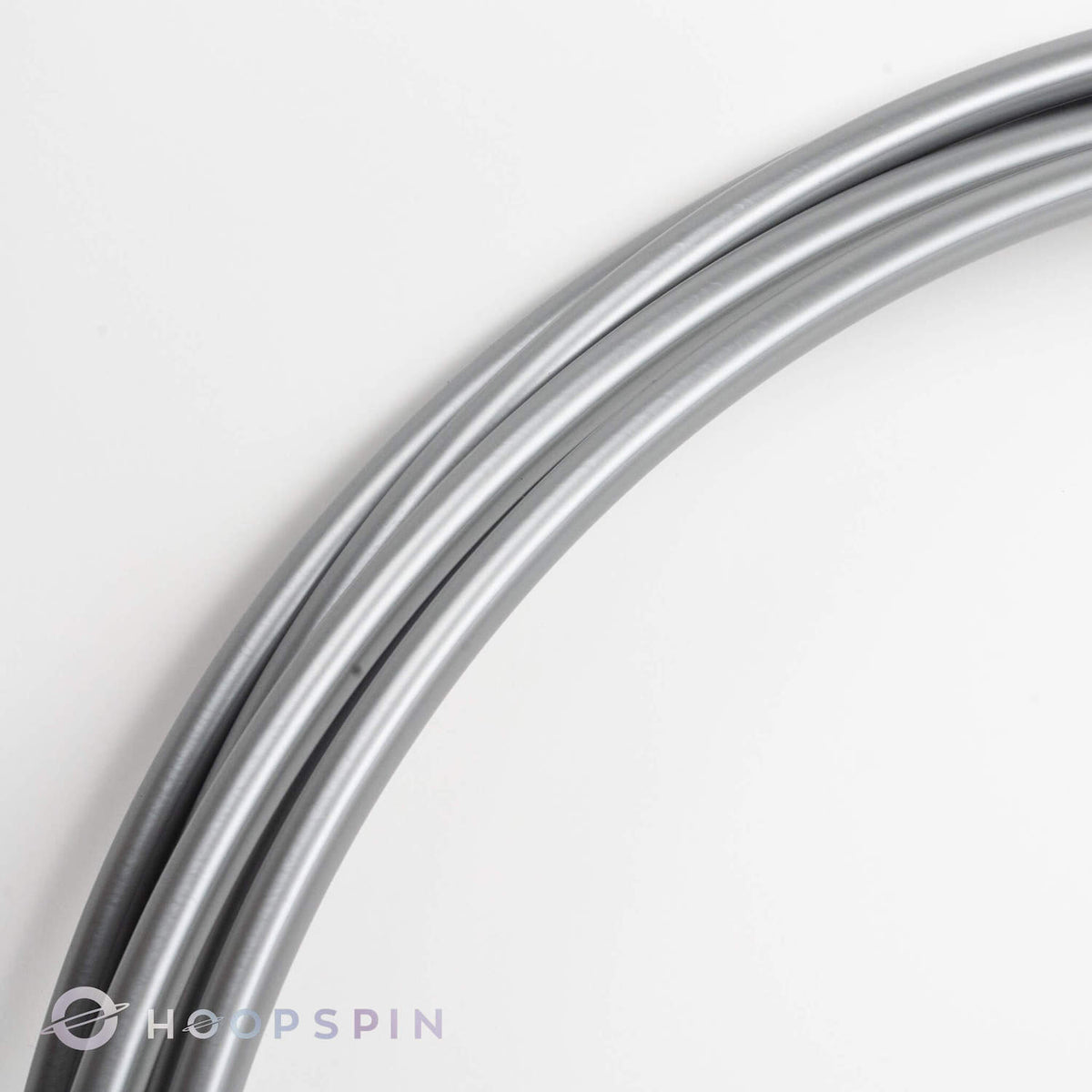 Silver Hula Hoop HoopSpin