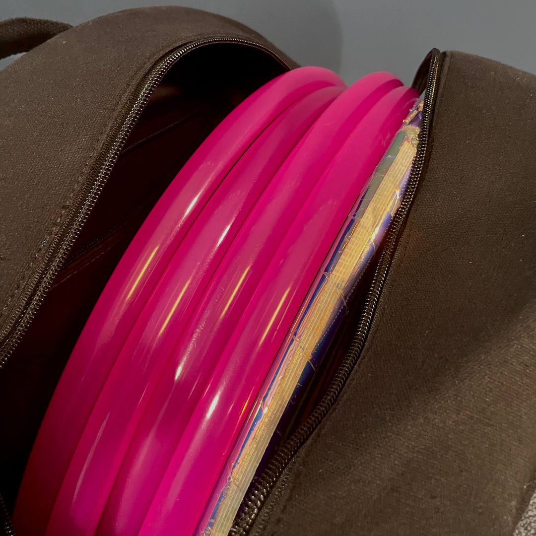Canvas Hula Hoop Backpacks - SMALL