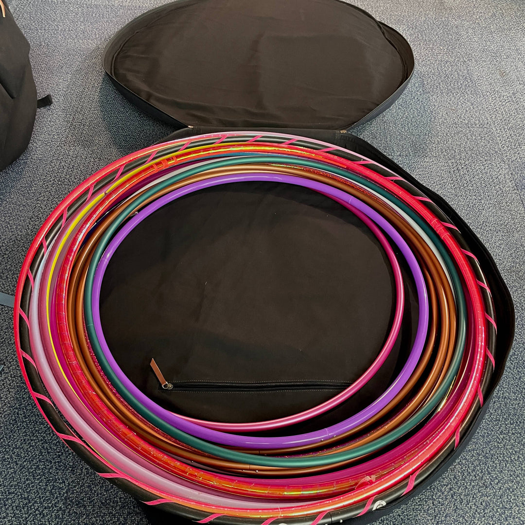 Canvas Hula Hoop Backpacks - LARGE