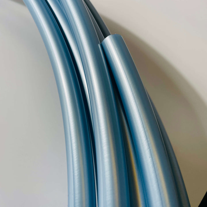 Winter Ice Blue Satin Gloss
