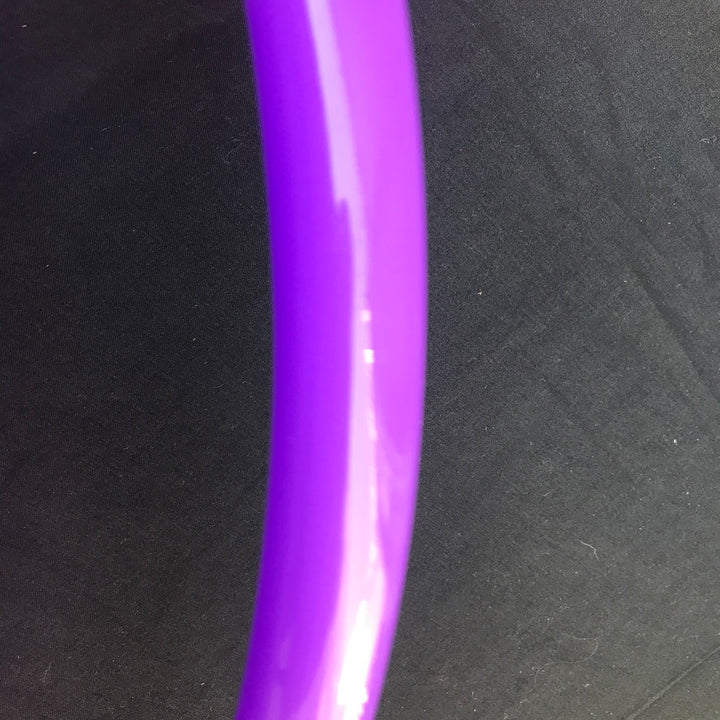  UV Purple gloss tubing. Polypro UV Purple gloss dance hoop for performance