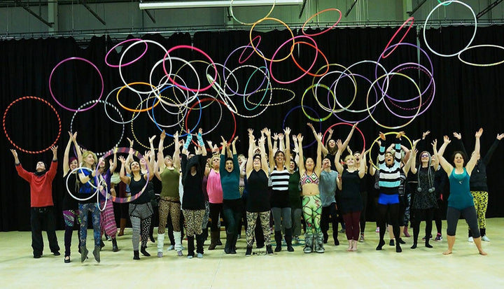 One hour private online hula hoop classes.