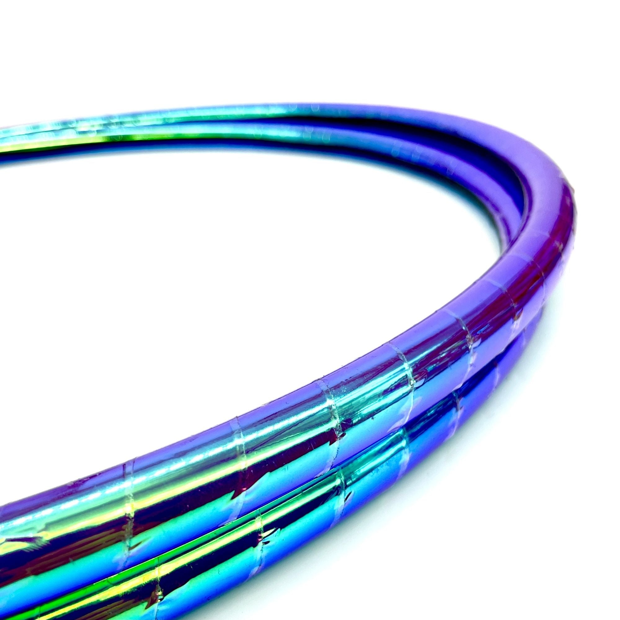 Taped polypro hoop - All Shiny – HoopSpin